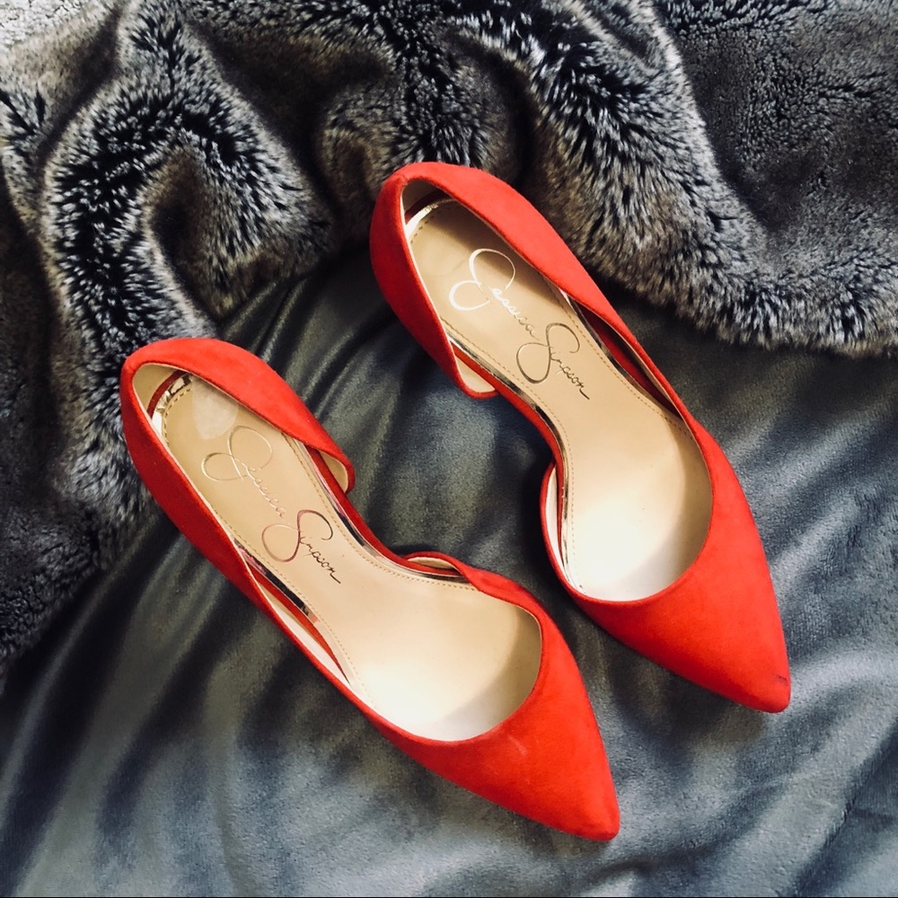 Jessica Simpson Red Heels